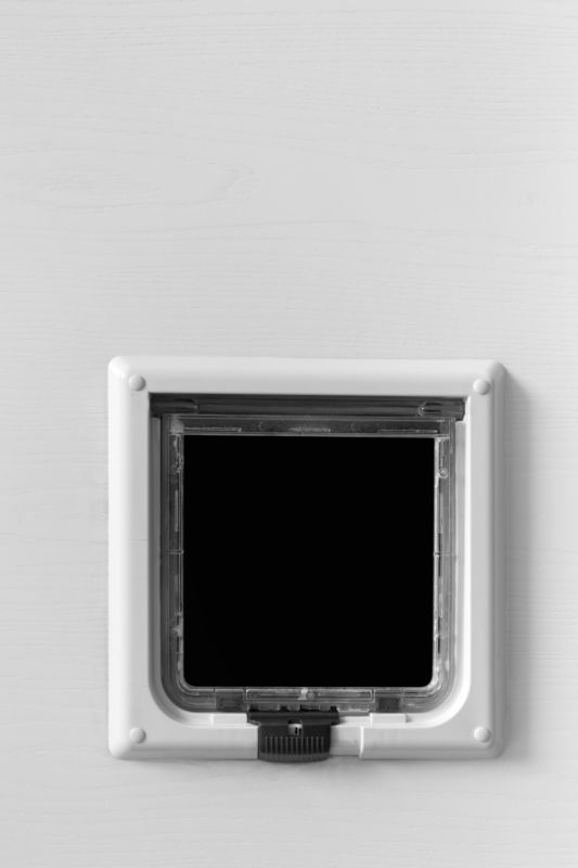 Cat Door Installation detail