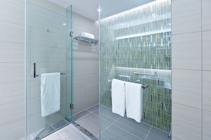 Glass Shower Door Installation detail